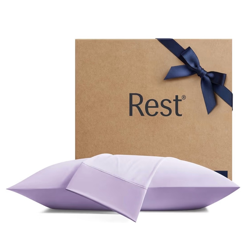 Rest Lavender Breeze Cooling Pillowcase Set